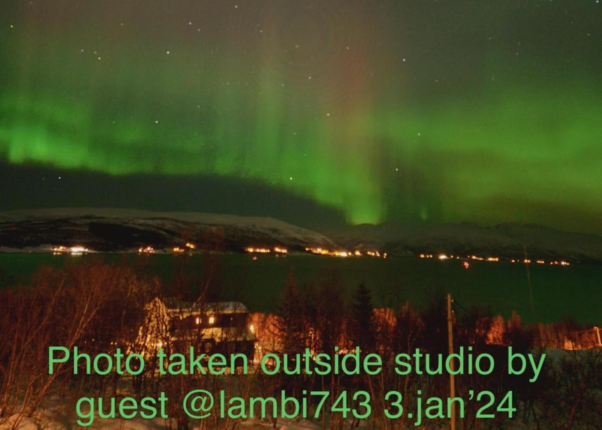 New Studio Apartment In Tromso - Aurora Hotspot 外观 照片